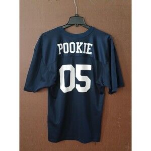 Don Alleson Athletic Football Jersey 05 Pookie LARGE Blue Mesh Sport Shirt NEW